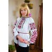 Embroidered blouse "Attractive Geometry"